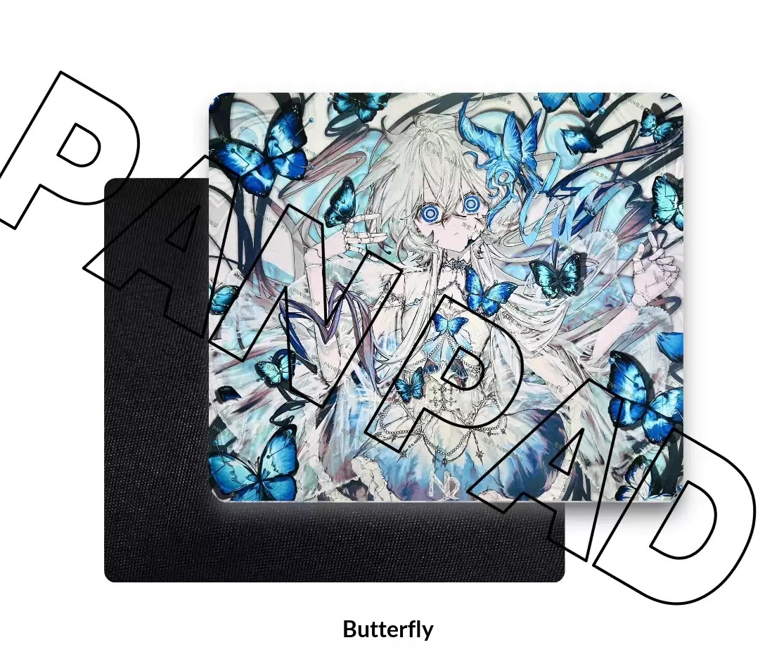 PANPAD Nemvira Glass Mousepad  - Esports Gaming Mousepad ulasan dan harga