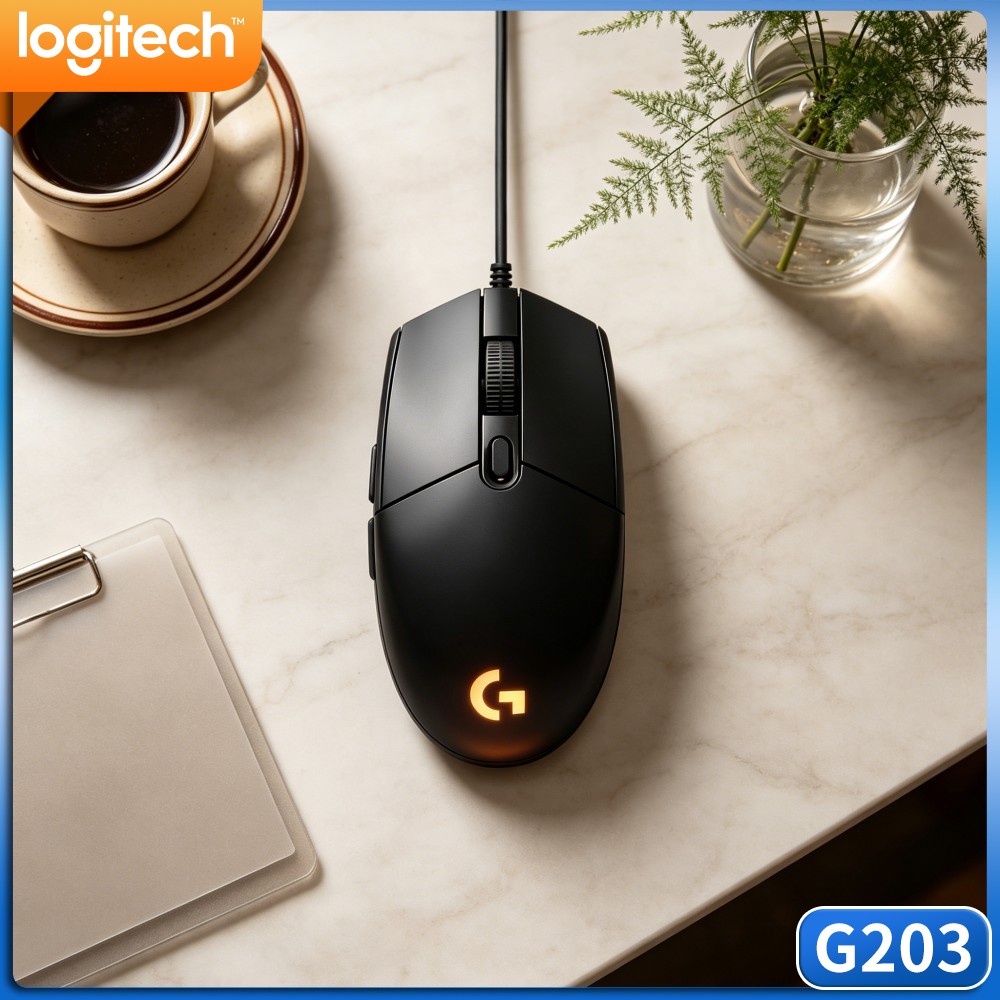 Logitech G203 Wired Gaming Mou - Logitech Mouse G203 ulasan dan harga