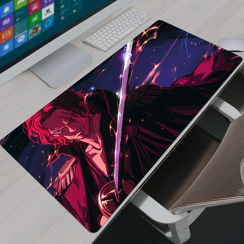 One Piece Shanks Mouse Pad Lar - Esports Gaming Mousepad ulasan dan harga
