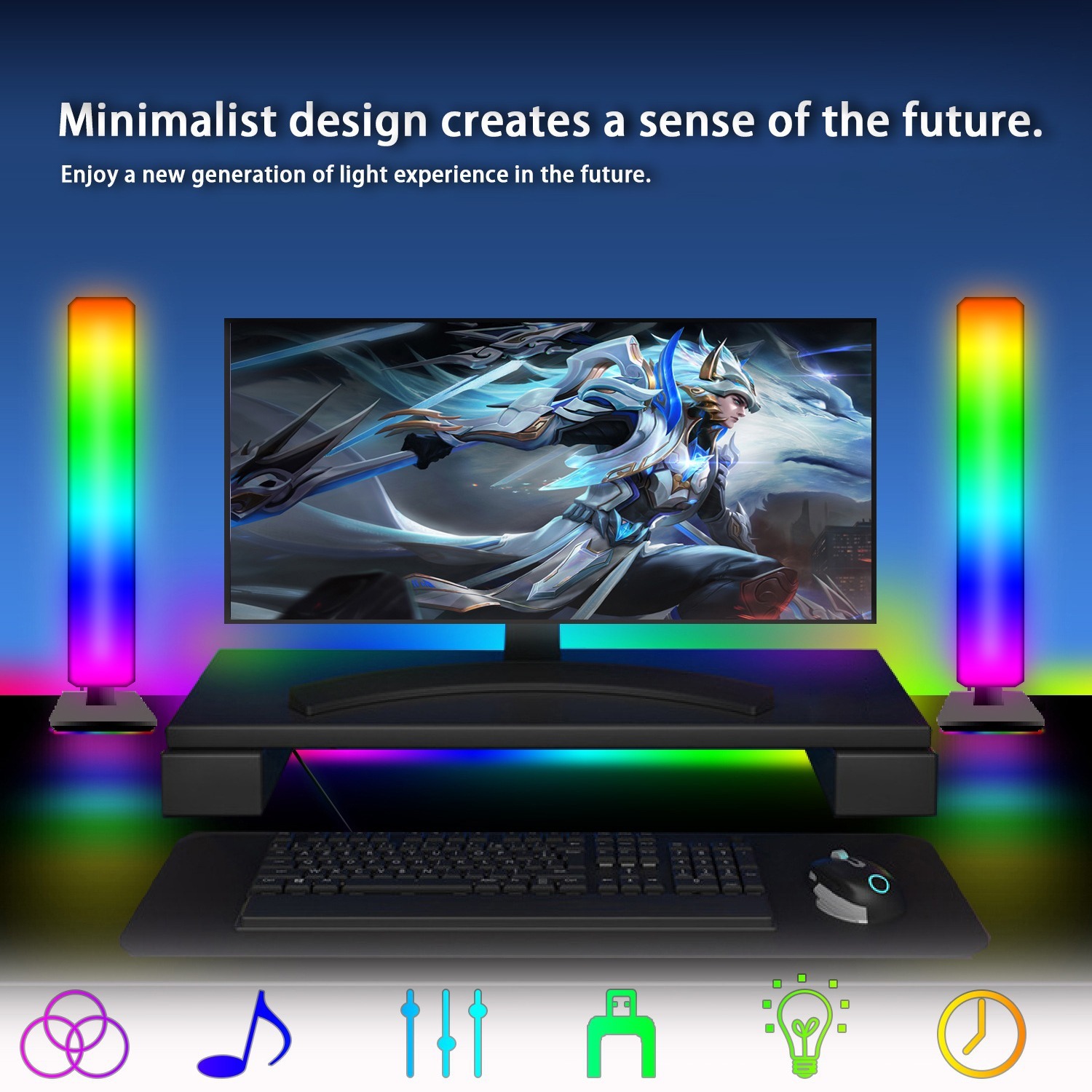 Smart RGB Esports Light Wifi T - Esports Gaming Festival ulasan dan harga