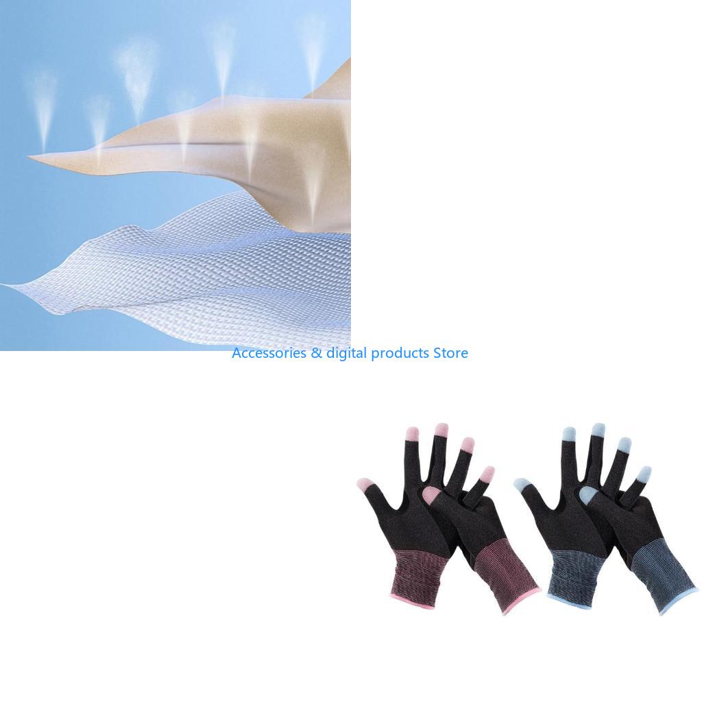 77JD 1 Pair Highly Sensitive F - Esports Gaming Finger Sleeve ulasan dan harga