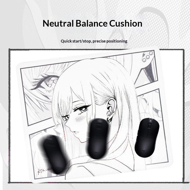 ATK Dream Anime Large Neutral  - Esports Gaming Mousepad ulasan dan harga