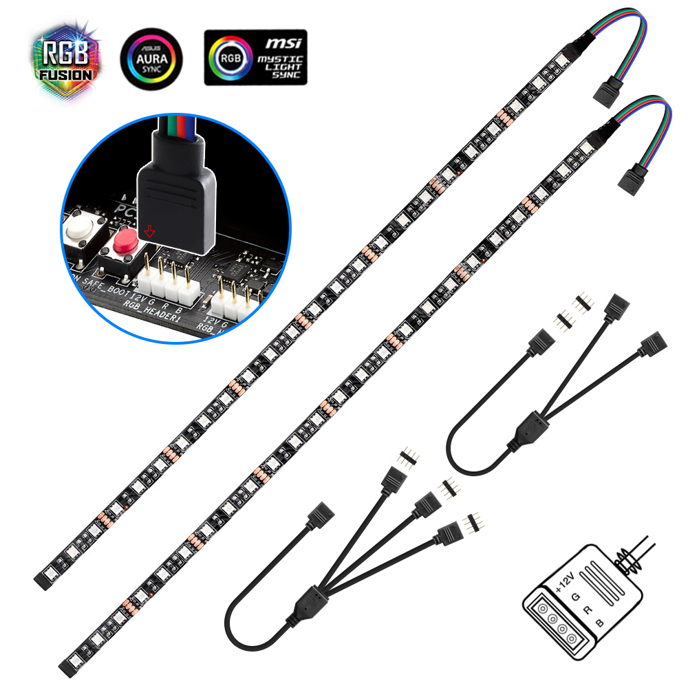 RGB Gaming LED Strip Light 1 t - Esports Gaming Splitter ulasan dan harga