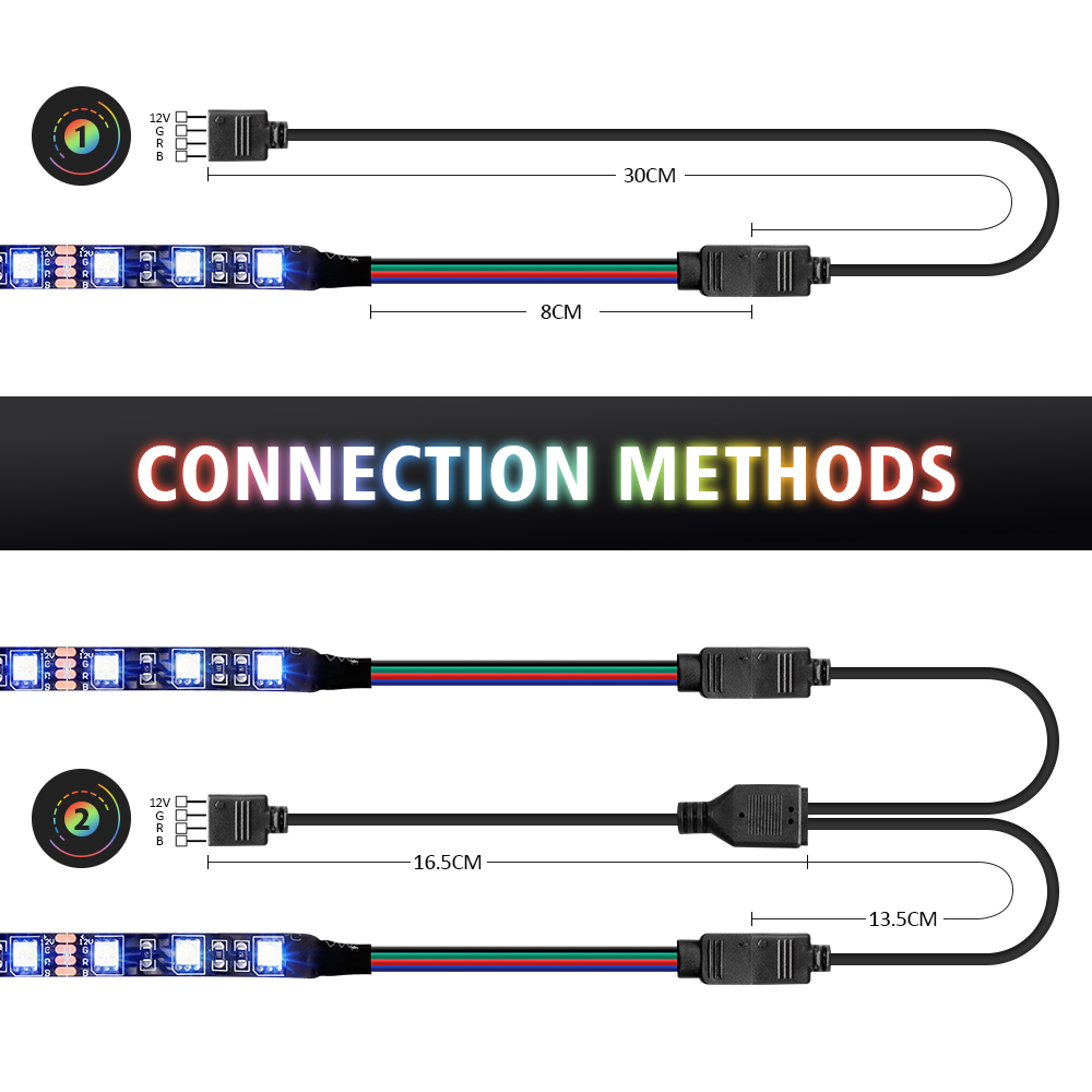 RGB Gaming LED Strip Light 1 t - Esports Gaming Splitter ulasan dan harga
