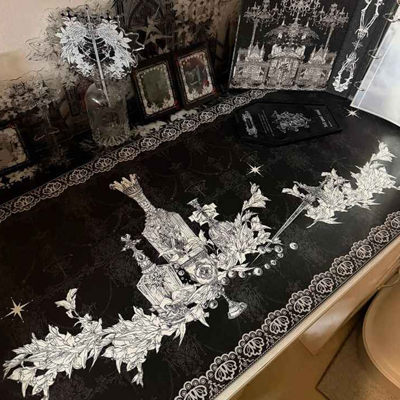 Divine Realm Gothic Building M - Esports Gaming Mousepad ulasan dan harga
