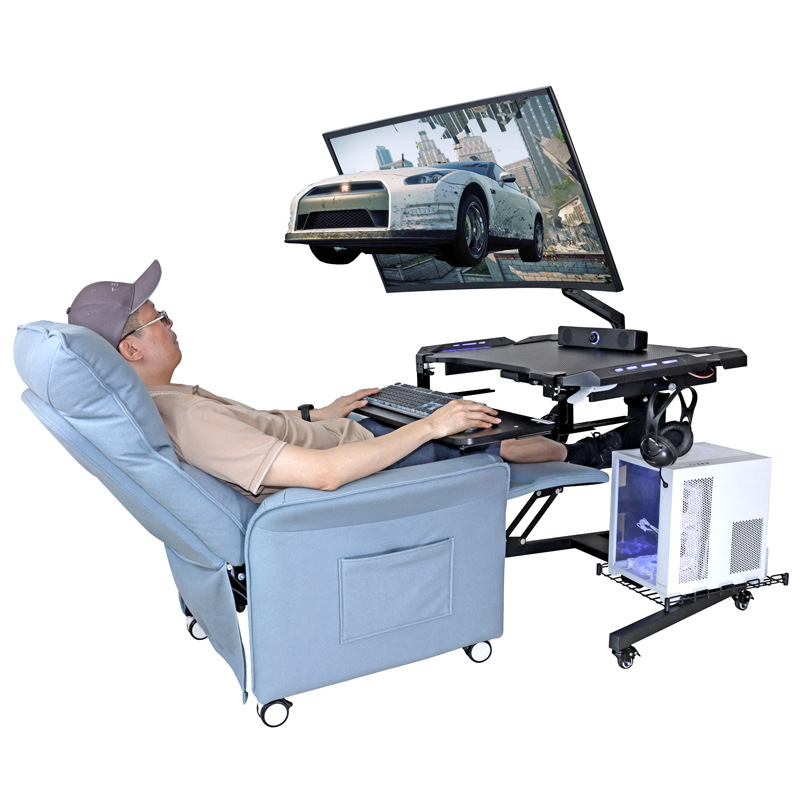 Mobile Height Adjustable Compu - Esports Gaming Lab ulasan dan harga