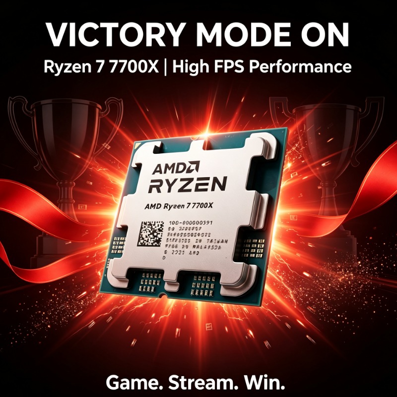AMD Ryzen 7 7700X Content Crea - Amd Cpu Ryzen 7 ulasan dan harga