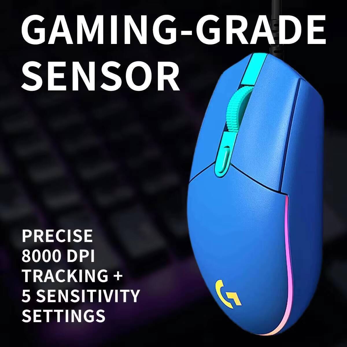 Logitech G203 Gaming Mouse 200 - Logitech Mouse G203 ulasan dan harga